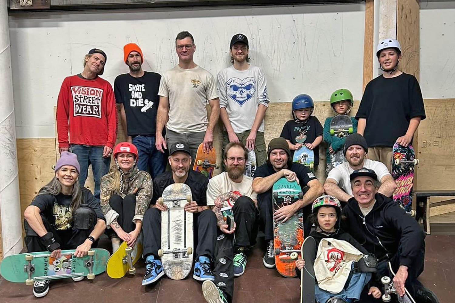 Skateboarders