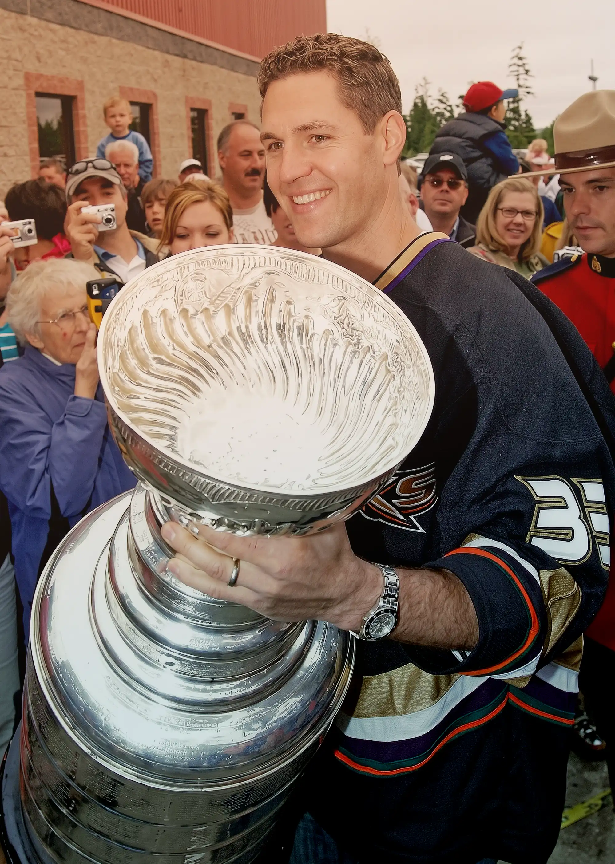 Joe DiPenta with Stanley Cup